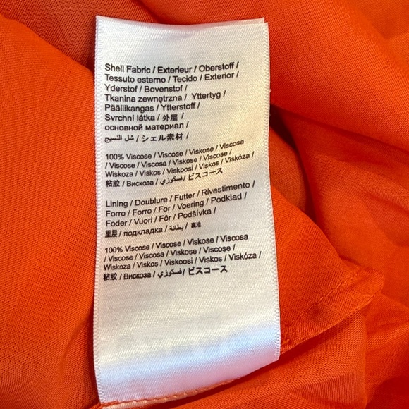 farm RIO Macaw Scarf Cut Out Maxi Dress in Color Block Multi Size Small NWT - Picture 14 of 14